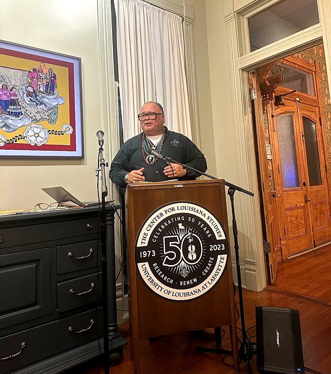 Chief at Center for Louisiana Studies 50th anniversary